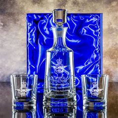 University Decanter and Toscana Tumblers Gift Set