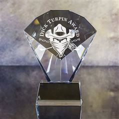 Small Engraved Ribbed Fan Plaque