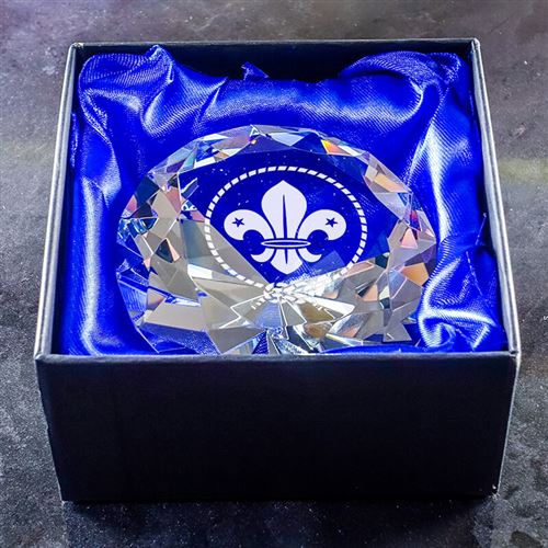 Diamond Shaped Paperweight