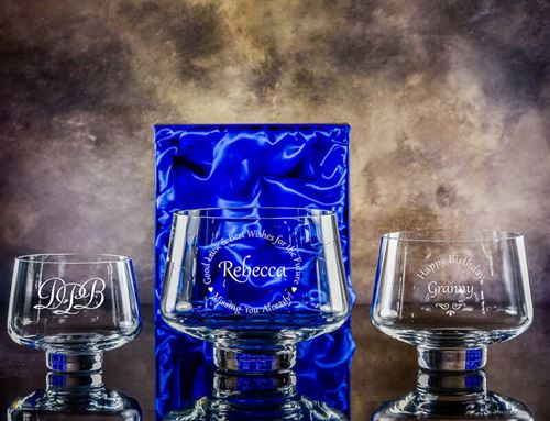 Medium Crystal Engraved Braid Bowl