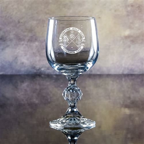 Engraved Crystal Claudia Large Wine